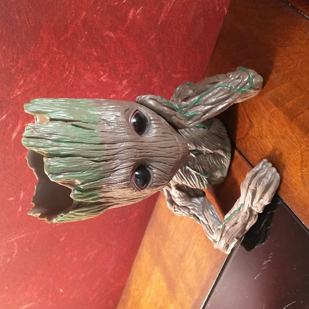 Baby Groot Flowerpot Planter Succulent Heart Guardians of the Galaxy